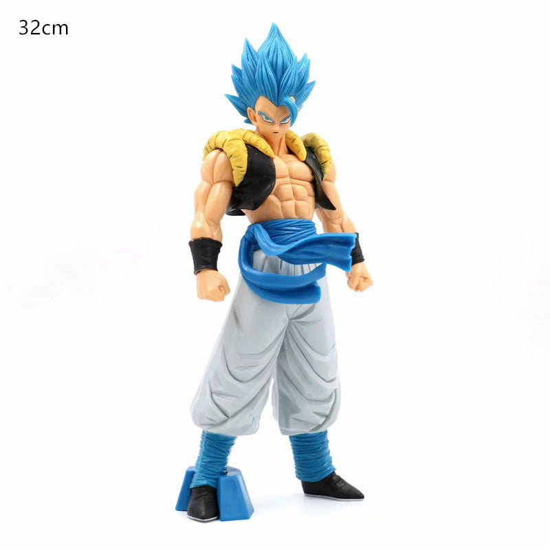 Dragon Ball Z Son Goku Sun Gohan Battle Damaged Cartoon Version Super Saiyan Doll Collection Model Toy Children's Gift