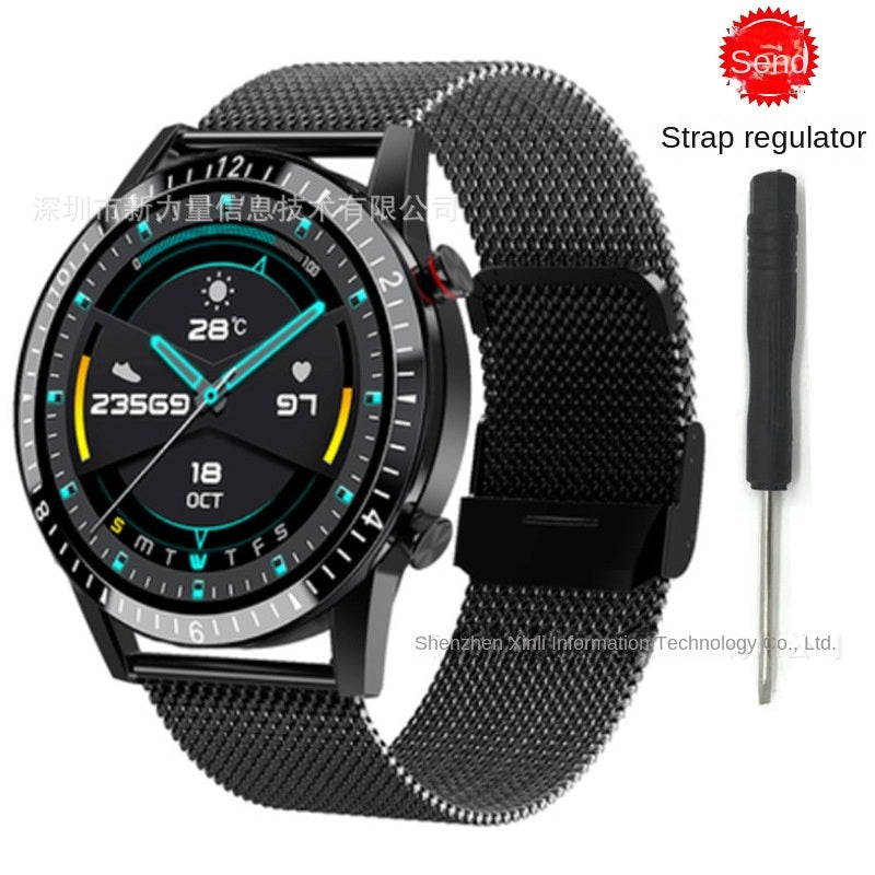 I9 smart watch Bluetooth hands-free call explosion heart rate blood pressure blood oxygen sleep monitoring watch