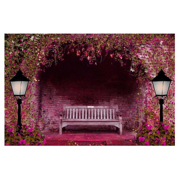 500 Pieces Jigsaw Puzzle Pink Flower Wooden Puzzle For Adult; Romantic Garden