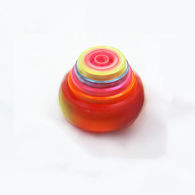 Music Gyro Kids Toy; Luminous Rotating Gyro Toy; With Colorful Light For Children