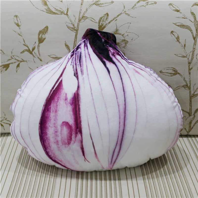 3D Simulation Onion Soft Plush Pillow Cushion 50cm Creative Vegetable Stuffed Toy