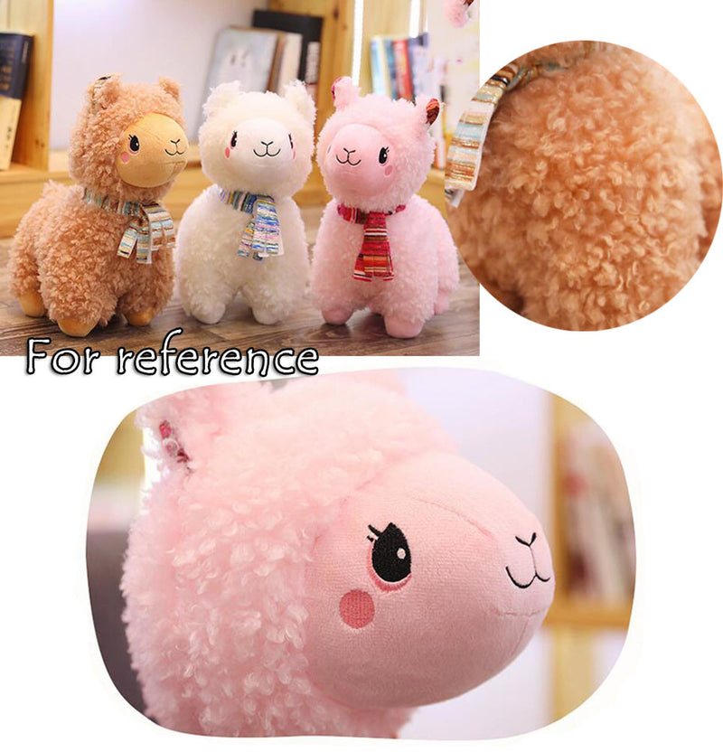 Cute White Sheep Plush Stuffed Toy 45cm for Kids Festival Gift Sofa Bed Decor