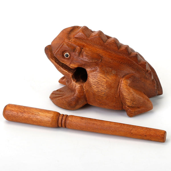 Fun Wooden Frog Percussion Instrument