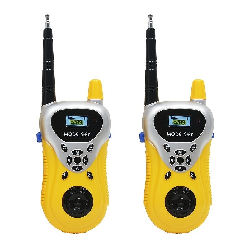 2pcs Wireless Call Parent-child Interactive Outdoor Toys ; Children's Mini Walkie-Talkie Toys