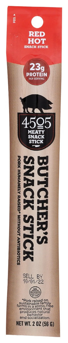 4505 MEATS: Snack Sausage Link Hot, 2 oz